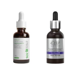 See Lit Retinol Serum + Eva Niacinamide Serum