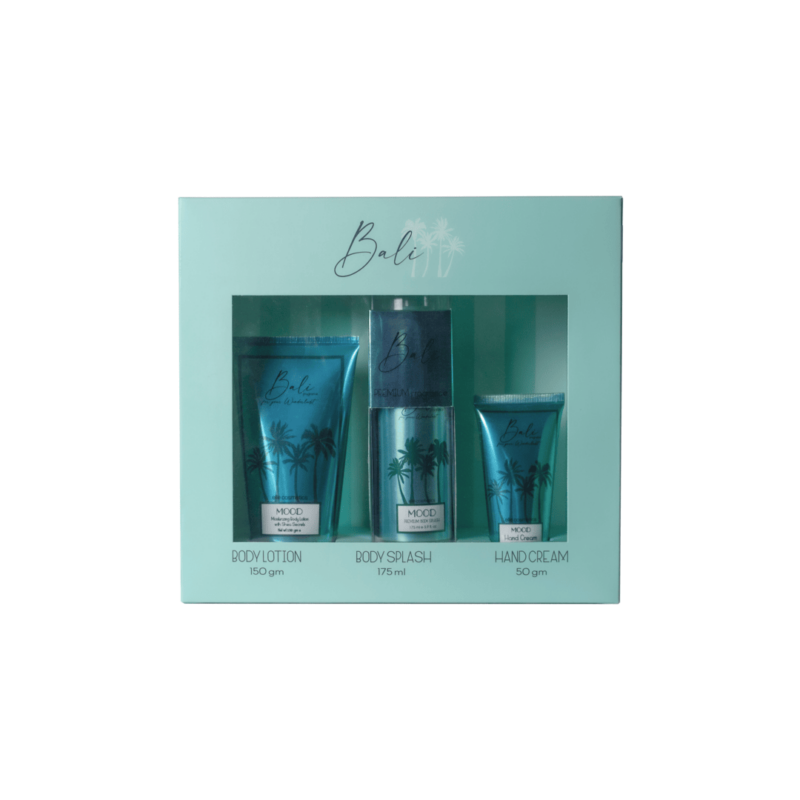 MOOD Bali woman set (BODY LOTION 150 GM+BODY SPLASH 220 ML+Hand Cream 50 Gm)