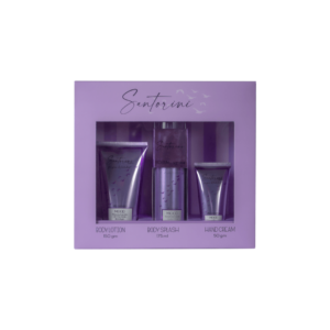 MOOD Santorini woman set (BODY LOTION 150 GM+BODY SPLASH 220 ML+Hand Cream 50 Gm)