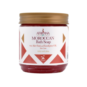 Africana Moroccan Bath Soap Aker Fassi and Eucalyptus Oil 300gm