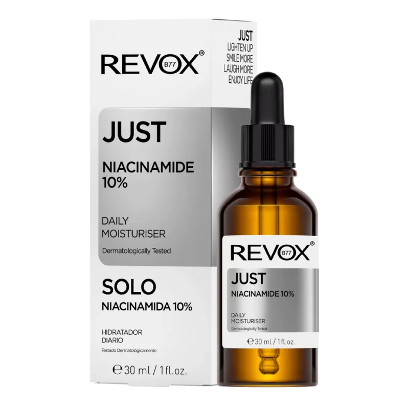 REVOX JUST Niacinamide 10% A daily moisturiser  30ML