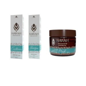 NAWAH (Hair Mask 500ml + Shampoo 100ml + Conditioner 100ml )