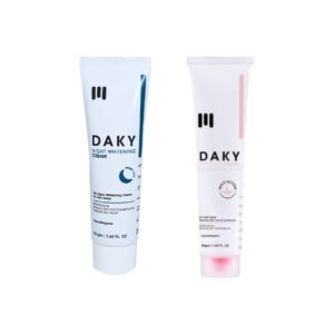 Daky night whitening cream 50gm + daky sensitive zone 50 ml Offer