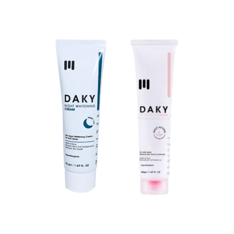 Daky night whitening cream 50gm + daky sensitive zone 50 ml Offer