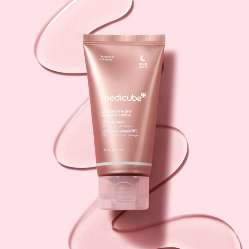⁦Medicube Collagen Night Wrapping Mask 75ml⁩ - الصورة ⁦2⁩