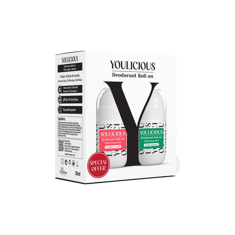 YOULICIOUS Roll-On Deodorant Promo Pack - Naughty Fruity & Chill Island