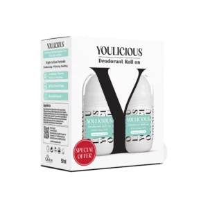 YOULICIOUS Roll-On Deodorant Promo Pack - Fragrance Free