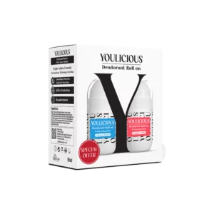YOULICIOUS Roll-On Deodorant Promo Pack - Natural Touch & Naughty Fruity