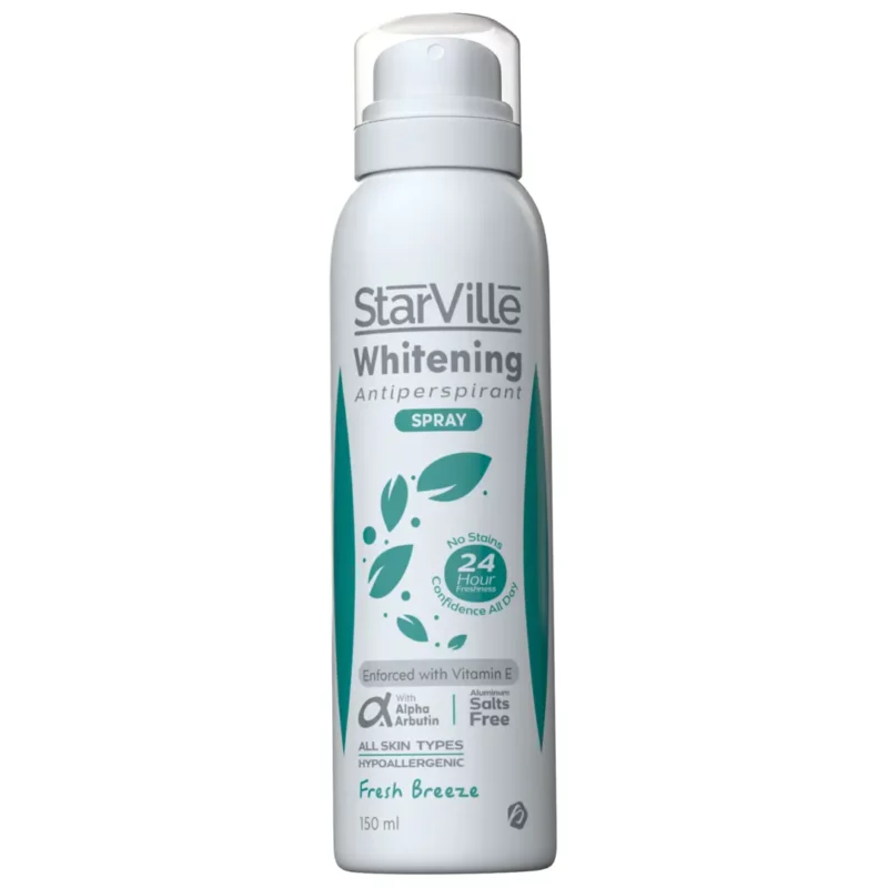 Starville Whitening Antiperspirants Spray Fresh Breeze 150 ml