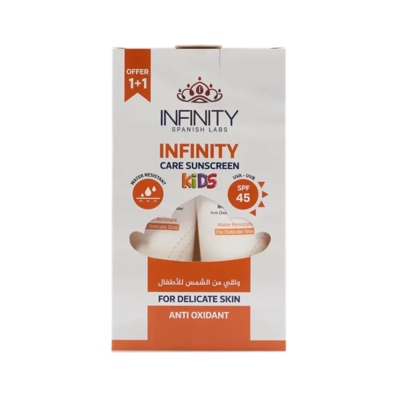 Infinity Care Sunscreen Kids SPF45 - Promopack