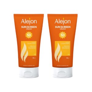 Offer Alejon Sunscreen Cream 50gm (1+1)