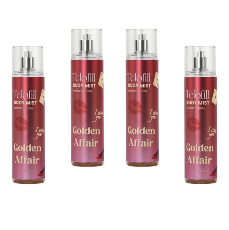 Offer Telofill Golden Affair Body Mist (2+2)