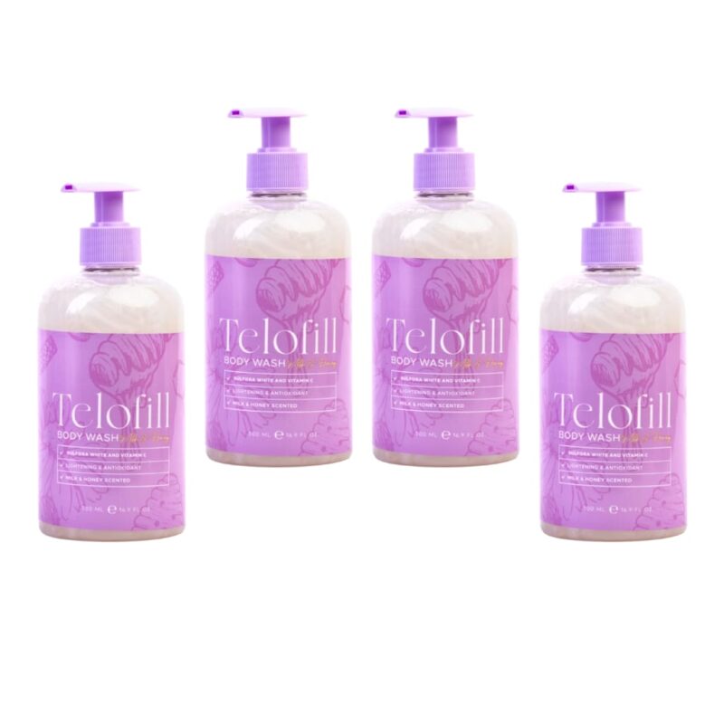 Offer Telofill body wash milk and honey (2+2)