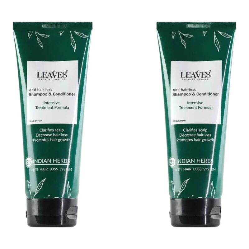 Offer Leaves Anti Hair Loss Shampoo & Conditioner 250ml (1+1)