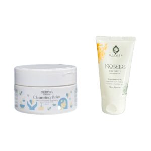 Offer Nobel’s choice ( exfoliating gel + cleansing balm )