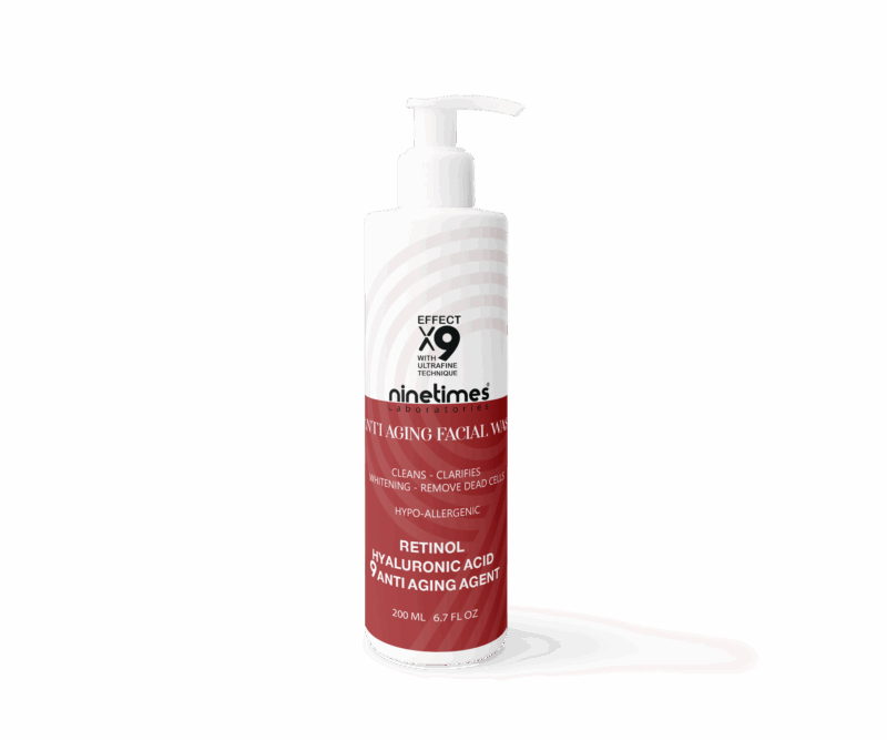 ninetimes retinol facial wash 200ml