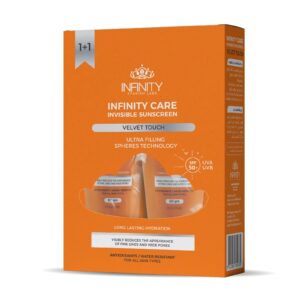 Infinity Care Invisible Velvet Touch SPF 50+ 60gm (1+1)