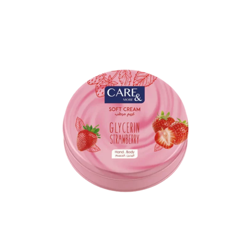 Care & More Soft Cream Strawberry 125 ml
