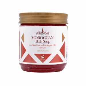 Africana Moroccan Bath Soap Aker Fassi and Eucalyptus Oil 300gm
