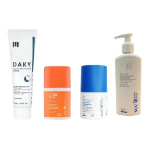 See lit Offer ( Sunscreen Gel Cream + Roll On Cool Breeze +Body Milk 200ml + Daky Night )