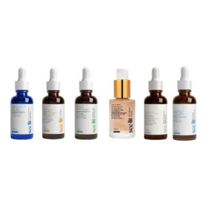 See-lit Serums ( Hyaluronic + Vit C+ Retinol + Eye contour + niacinamide + caffeine )