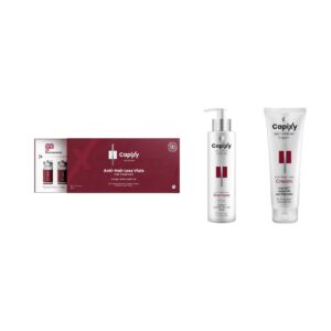 Capixy Hair Routine ( Anti Hair Loss Vials + Shampoo + Cream )
