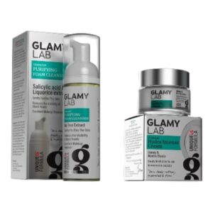 Glamy Lab Routine ( Foam Cleanser + Hydra Intense Cream )