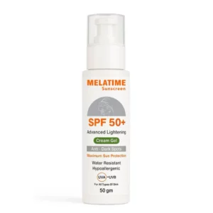 Melatime sunscreen SPF 50+ (Advanced Lightening formula )