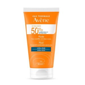 AVENE SUN FLUID SPF50+ FOR NORMAL TO COMBINATION SENSITIVE SKIN 50ML