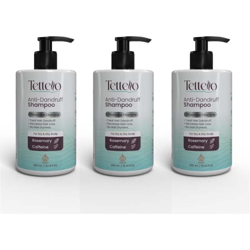 OFFER Tettello Anti Dandruff Shampoo 300ML (2+1)