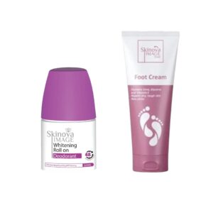 Skinova ( foot cream + Roll On Berries  )