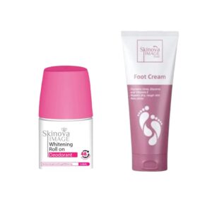 Skinova ( foot cream + Roll On Cotton Candy )