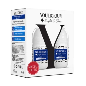 YOULICIOUS Bright & Glow Roll-On Deodorant Promo Pack