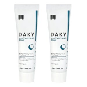 Daky night whitening cream 50gm. (1+1)