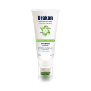 Drakon Whitening Facial Cleanser For Oily Skin With Brush 175ml