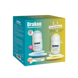 Drakon Whitening Roll On C-Plus + Lollipop Candy 1+1 Promo Pack
