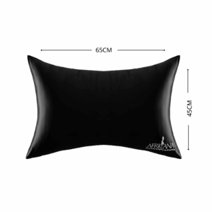 Africana Luxury Satin Pillowcase (Black)