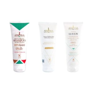 Africana ( Shampoo + Hair Mask 225ml + Leave In 225ml )