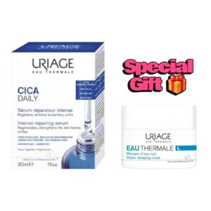 URIAGE CICA DAILY SERUM 30ML + URIAGE WATER SLEEPING MASK 15ML ‏