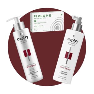 Capixy Offer ( Tonic White Spray + Pirlome + Shampoo )