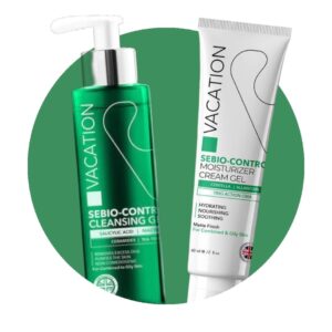 Vacation Sebio Control Offer ( Cleansing Gel 200ml +Moisturizer Gel 60ml )