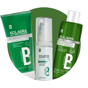 Kolagra Offer ( Cleanser + Niacinmide Serum + Toner )