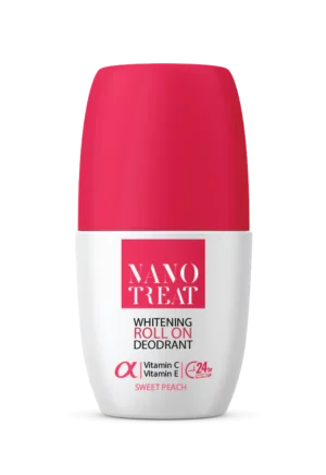 Nano Treat Whitening Roll On Sweet Peach ×1