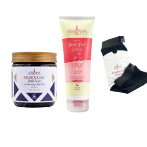 Africana Offer ( Blue Soap + Good Girl Lotion + Loofah )
