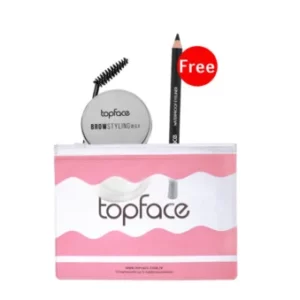 Topface Eyebrow Wax +Topface Waterproof Eyeliner.