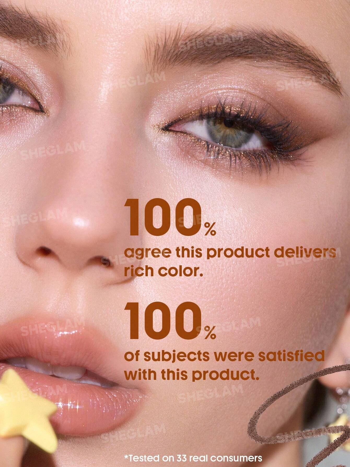 Boldline Longwear Multi-Function Gel Liner-Metallic Brown. - Image 6