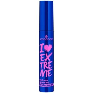 Essence I LOVE EXTREME volume mascara waterproof.