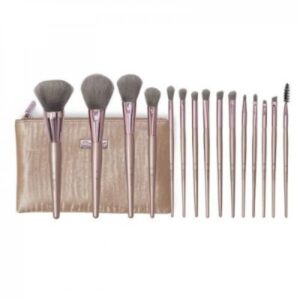 Lavish Elegance 15 Piece Brush Set With Cosmetic Bag by BH Cosmetics.