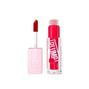 Maybelline Lip Plumper Lifter Plump Gloss with Chili Pepper 004 Red flag.