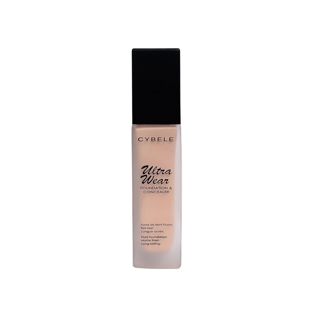 Cybele Ultra Wear Foundation & Concealer 04 Soft Beige.